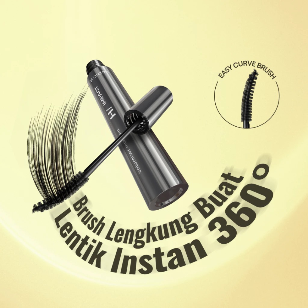 Wardah Hi-Impact Volumizer Mascara 6.5gr