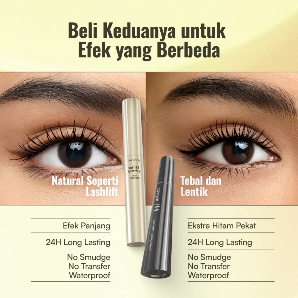 Wardah Anti Gravity Mascara 3gr