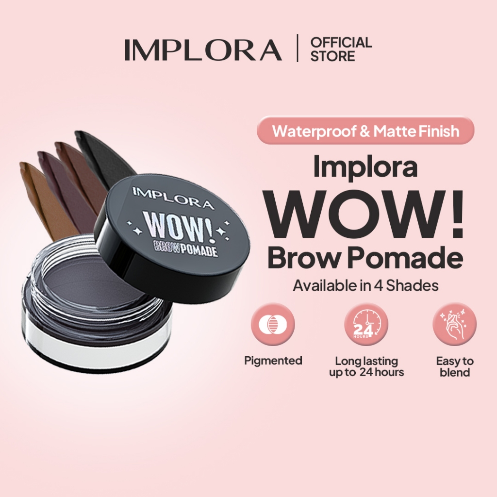 Implora WOW! Brow Pomade 2,5gr - Dark Grey