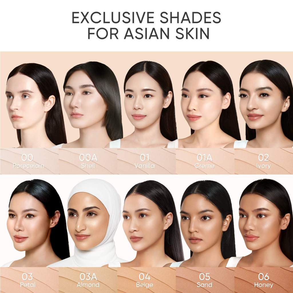 Skintific All Day Perfect Serum Foundation 25ml - 01 Vanilla *