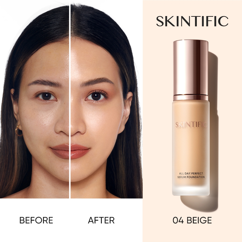 Skintific All Day Perfect Serum Foundation 25ml - 04 Beige *