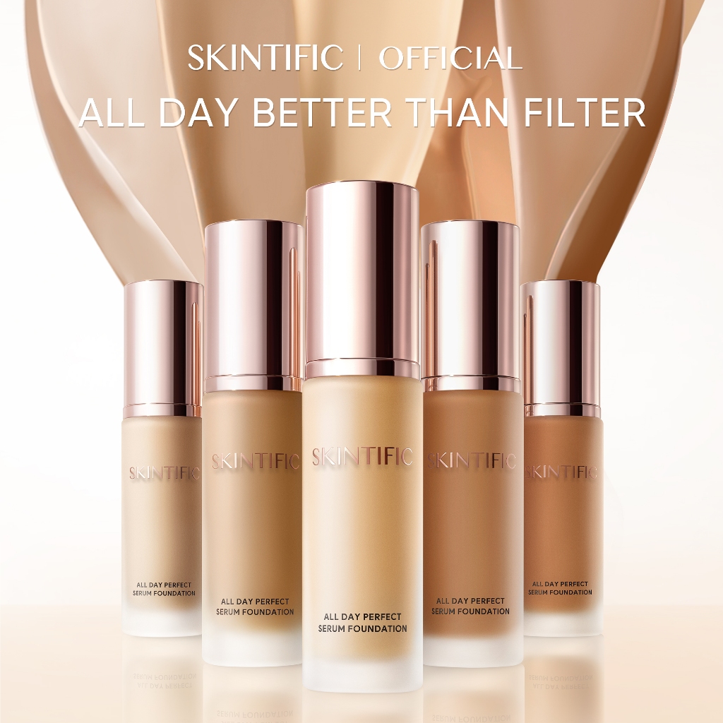 Skintific All Day Perfect Serum Foundation 25ml - 04 Beige *