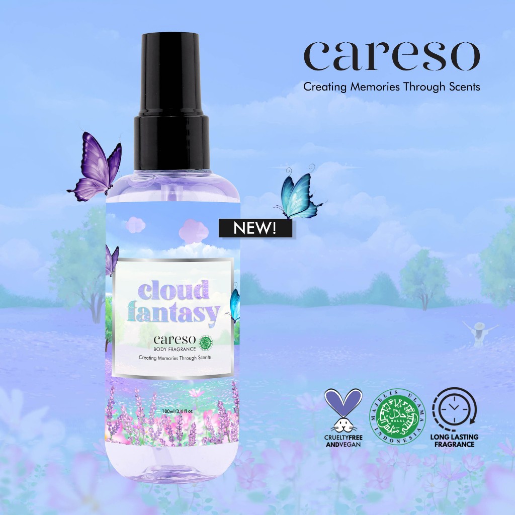 Careso Body Fragrance 100ml - Cloud Fantasy