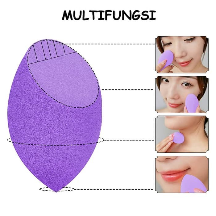 Brasov Spons Beauty Blender (Blending Sponge) - Egg Cut