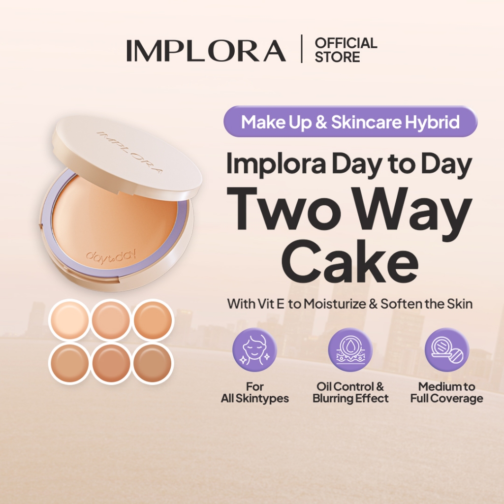 Implora Day to Day Series Two Way Cake FULL SIZE - 03 Cashew