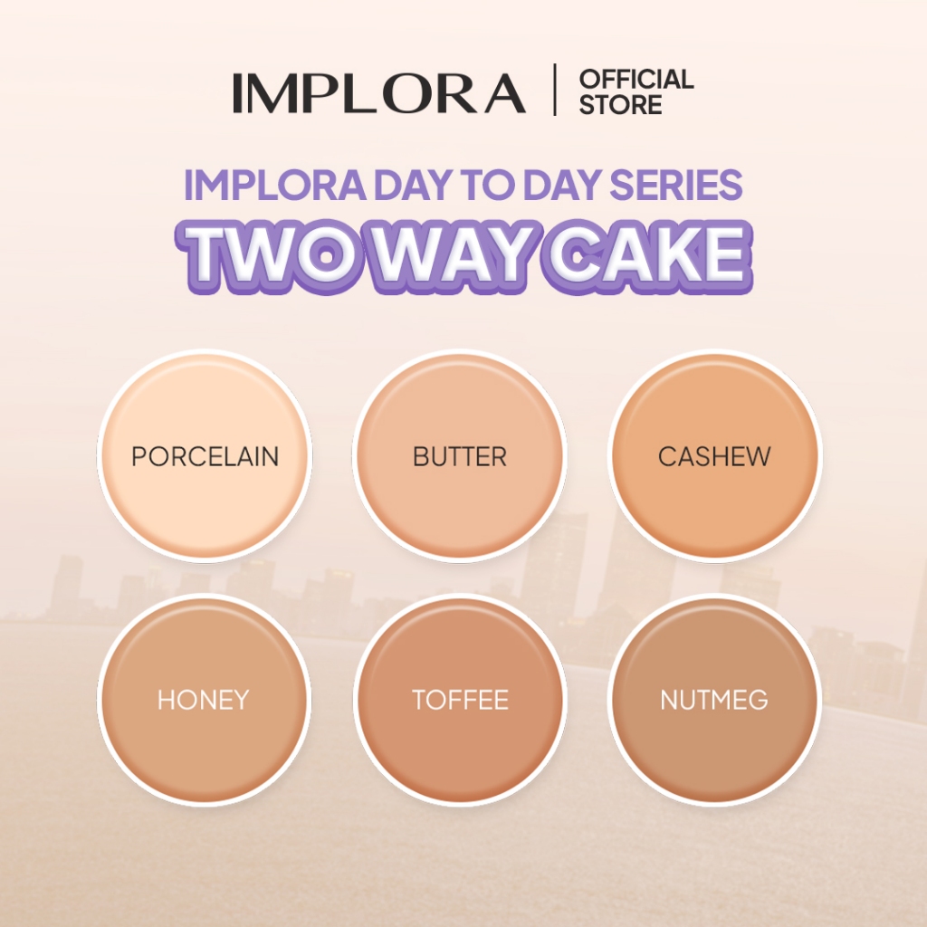 Implora Day to Day Series Two Way Cake FULL SIZE - 04 Honey