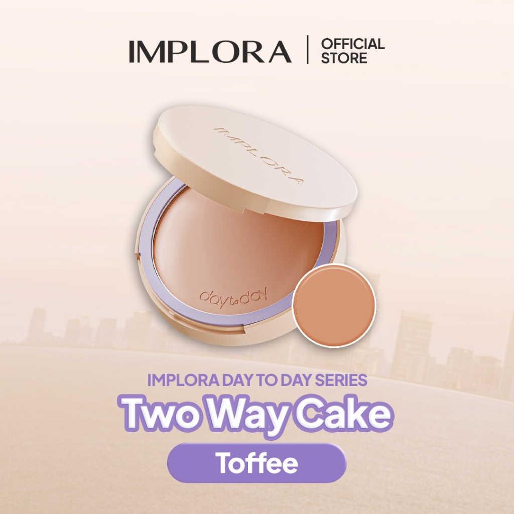 Implora Day to Day Series Two Way Cake FULL SIZE - 05 Toffee