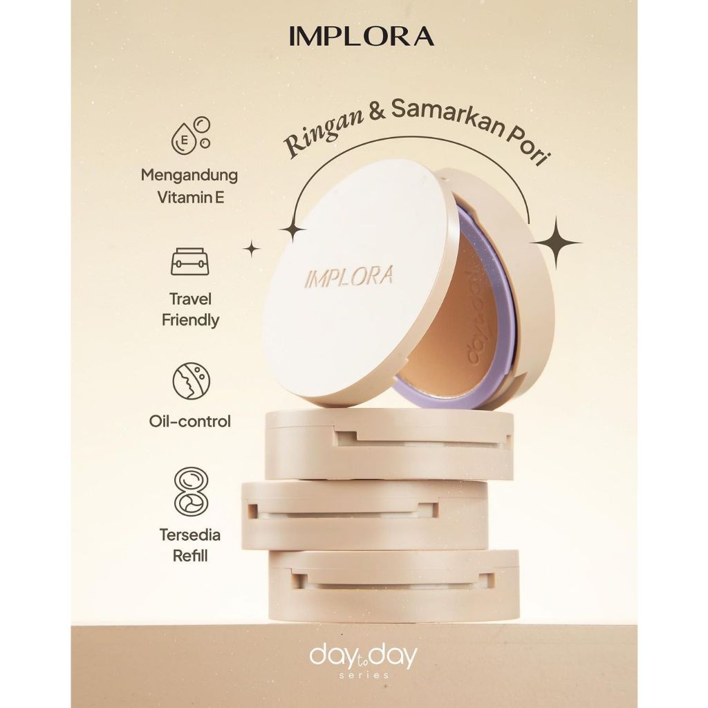 Implora Day to Day Series Two Way Cake REFILL - 04 Honey
