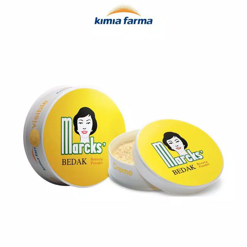 Marcks Beauty Powder 40gr (Bedak Tabur) - Putih