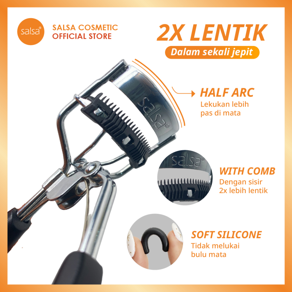 Salsa Vinylash Perfect Curl Eyelash Curler (Salsa Vinylash PRO Eyelash Curler)
