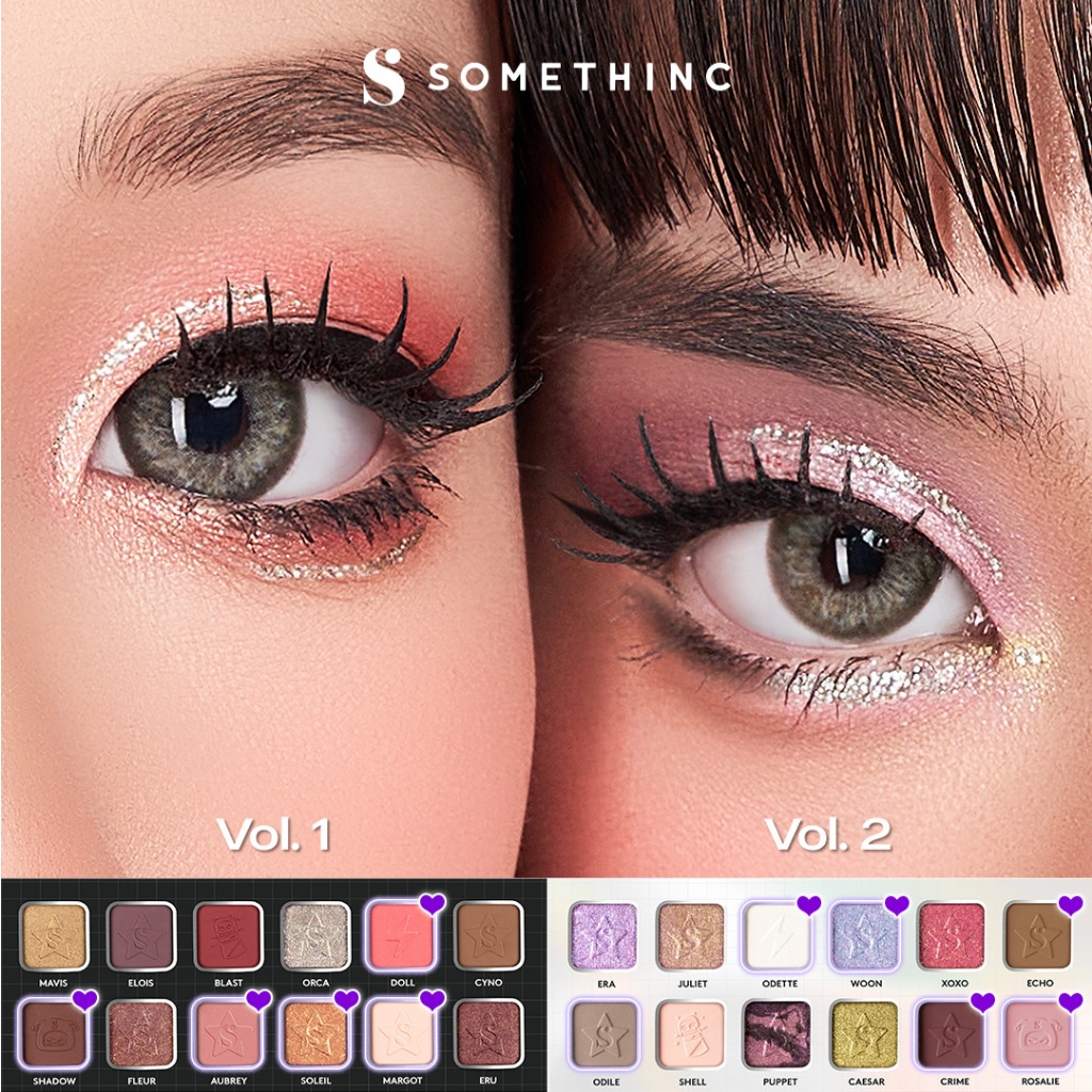 Somethinc The Marionette Eyeshadow Pallete - Vol 02 (Ungu)