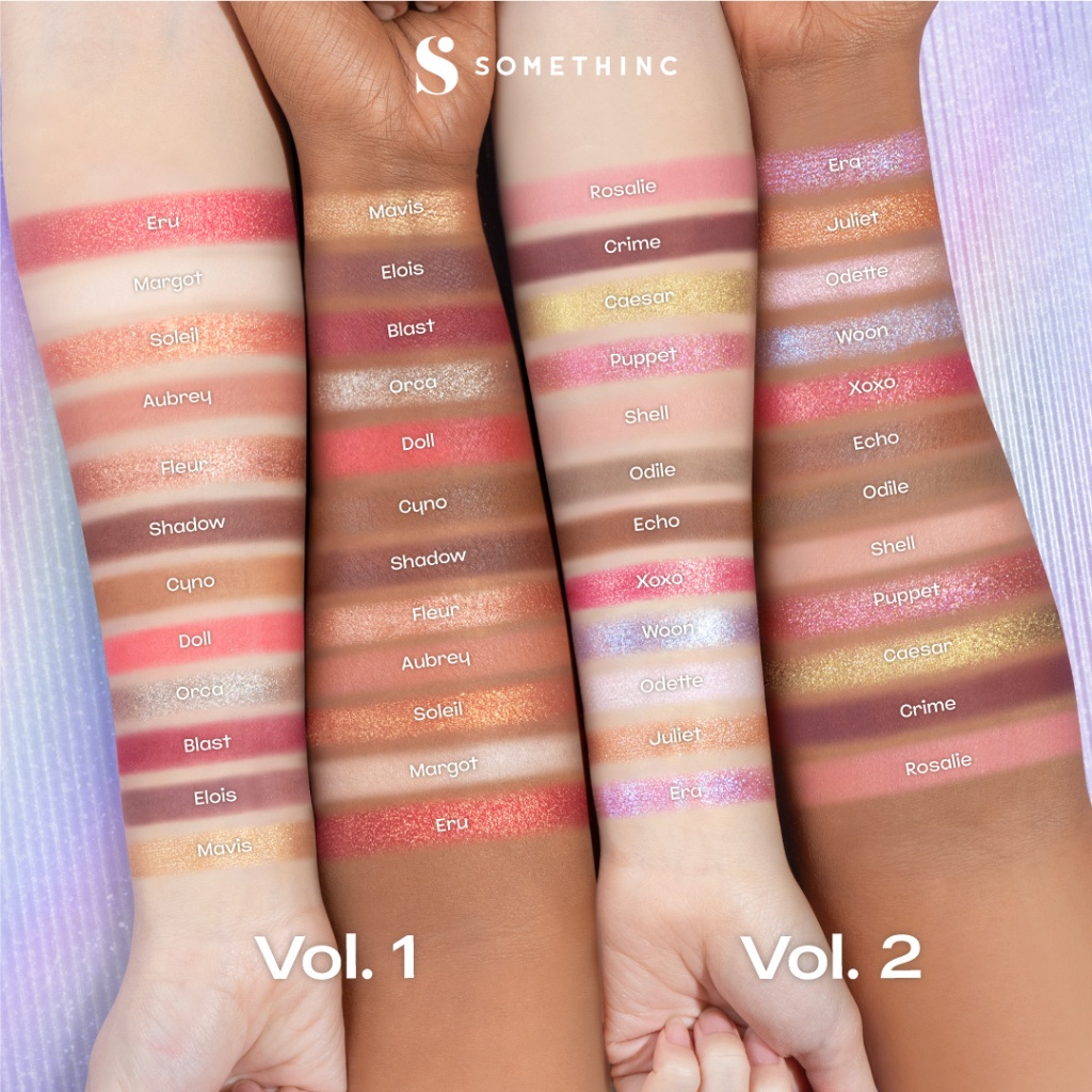 Somethinc The Marionette Eyeshadow Pallete - Vol 02 (Ungu)