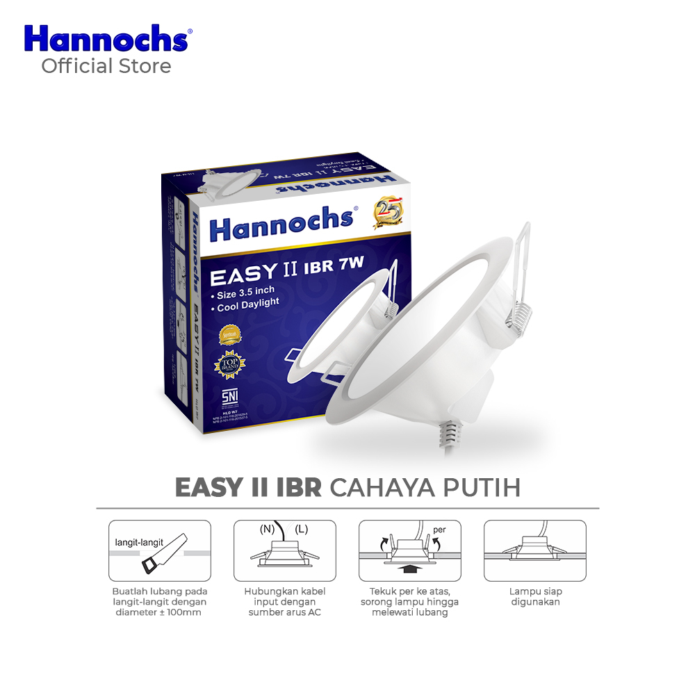 Hannochs Easy II IBR LED Panel CDL 7Watt (7W)