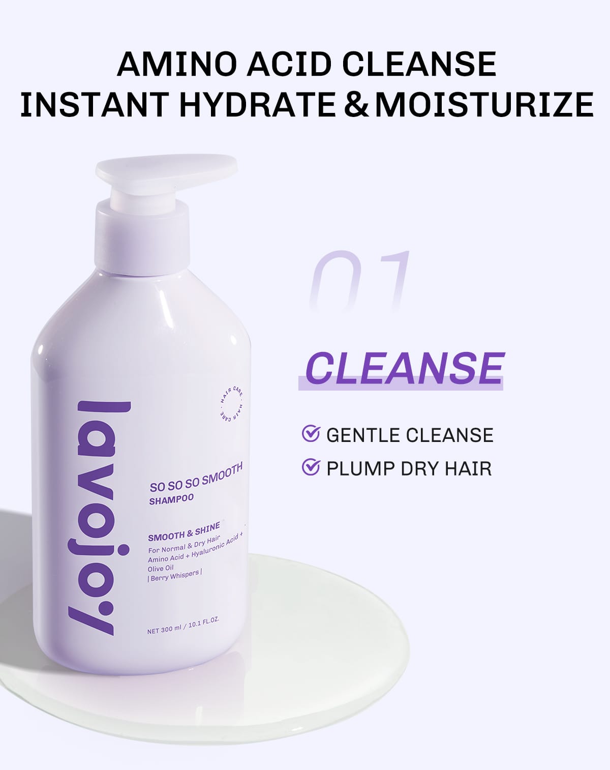 Lavojoy So So So Smooth Conditioner 300ml - Smooth & Shine (Berry Whispers)
