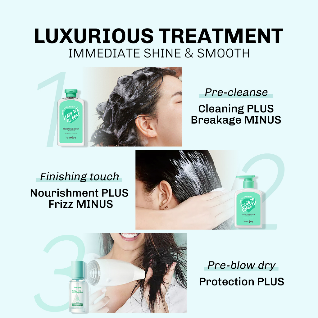 Lavojoy Frizz-Free Multi-Oil Hair Oil 80ml *