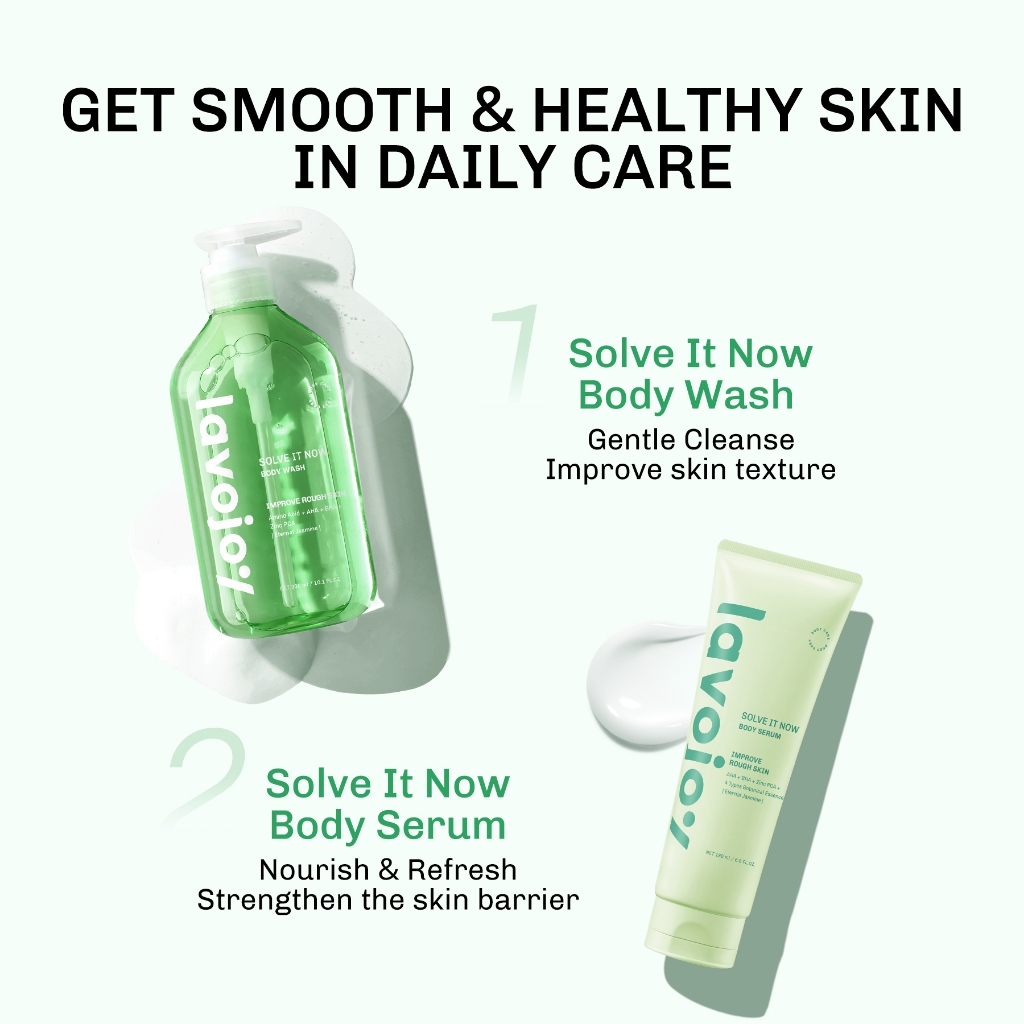 Lavojoy Solve It Now Improve Rough Skin Body Wash 300ml