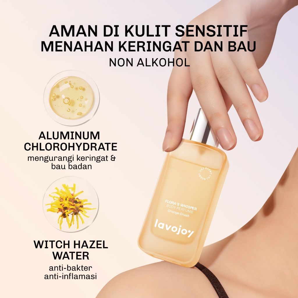 Lavojoy Flora's Whisper Body Perfume 45ml - Lost Lily *