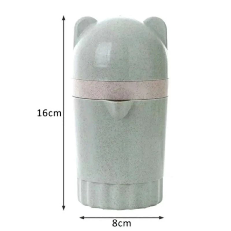 Botol Pemeras Jeruk Portable Serbaguna (Manual Juicer Cup) - Pink