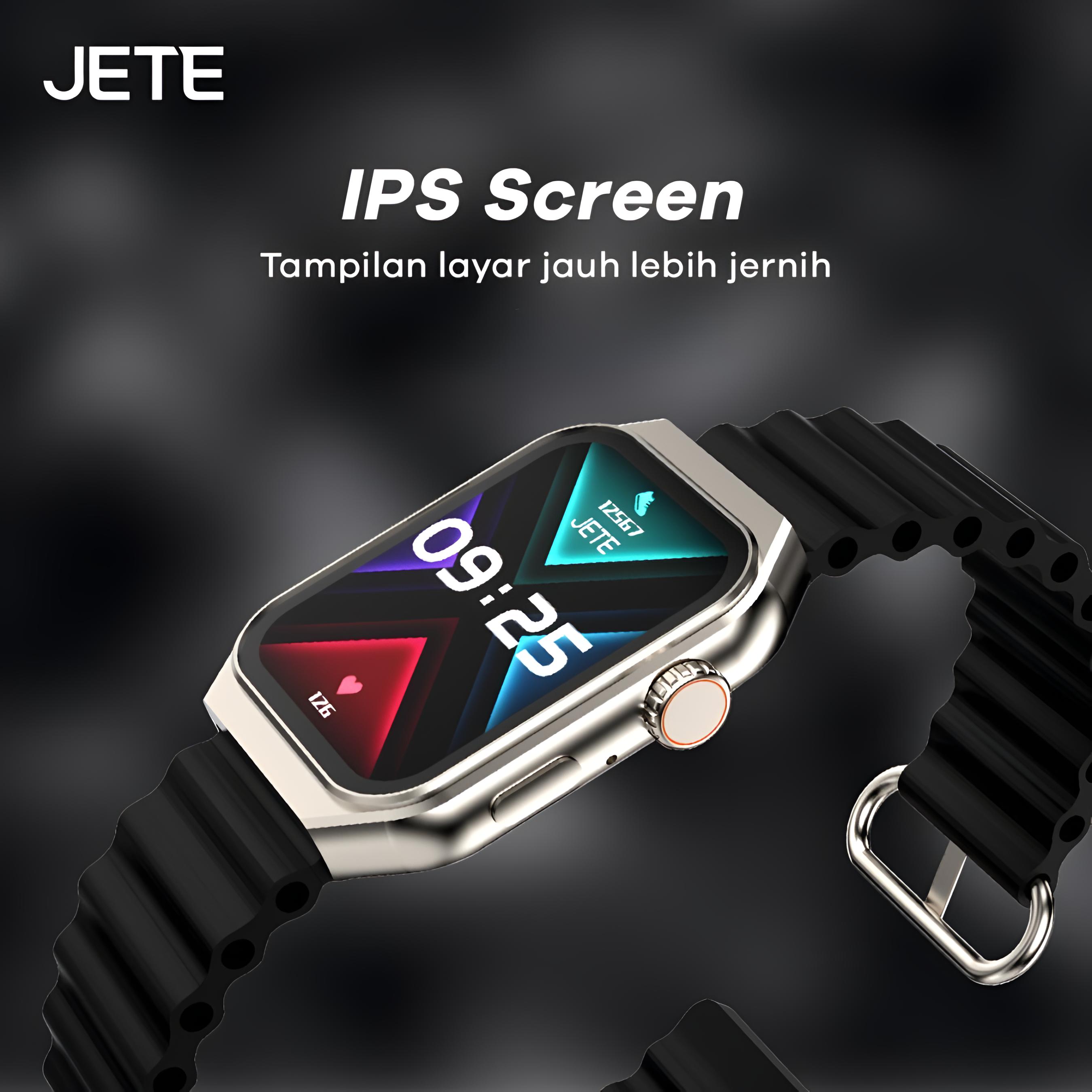 JETE Smartwatch - Muse Series Black 2.0 inch *