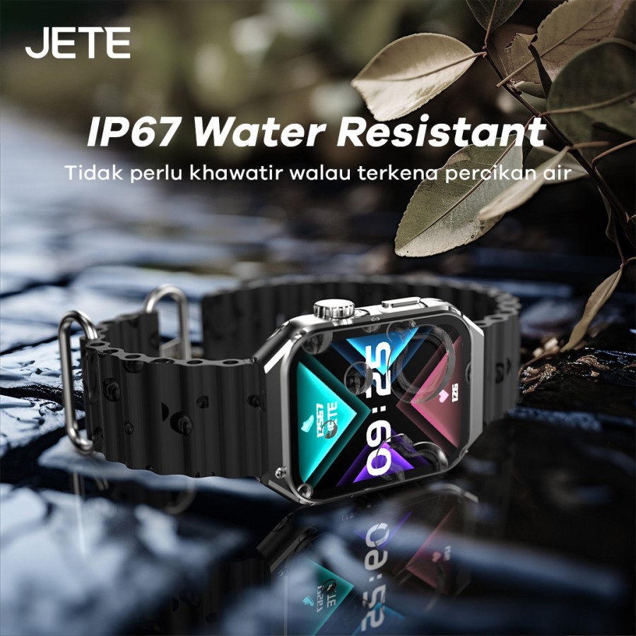 JETE Smartwatch - Muse Series Black 2.0 inch *