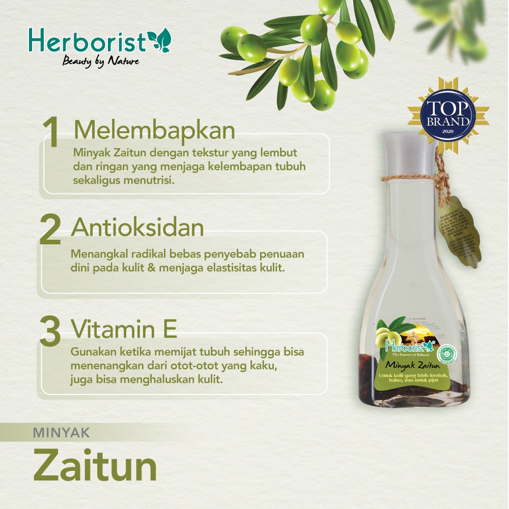 Herborist Minyak Zaitun Olive Oil 75ml