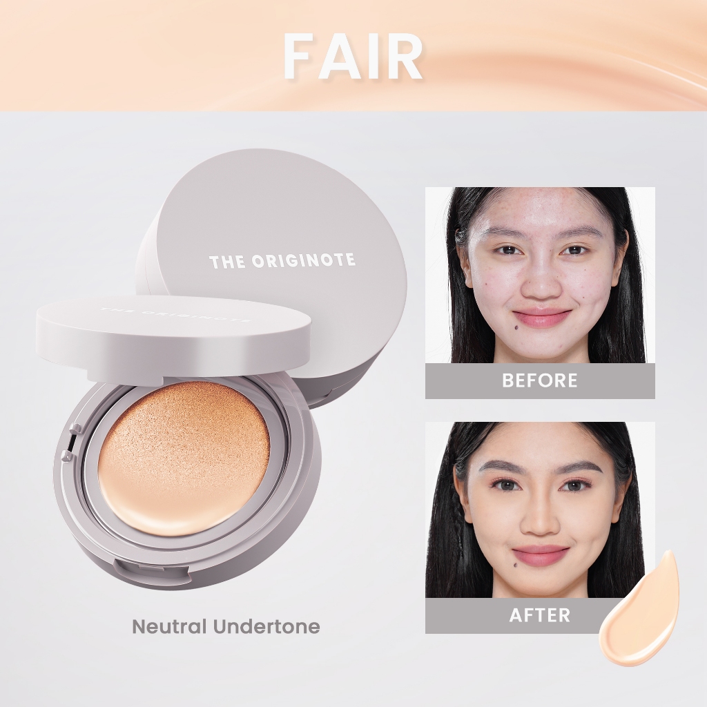 The Originote High Cover Serum Cushion - Fair *