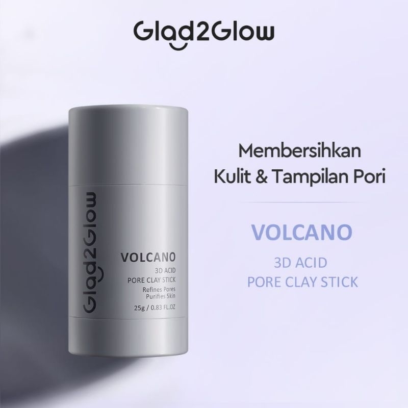 Glad 2 Glow Clay Stick - Volcano 3D Acid 25gr Glad 2 Glow Clay Stick - Volcano 3D Acid 25gr