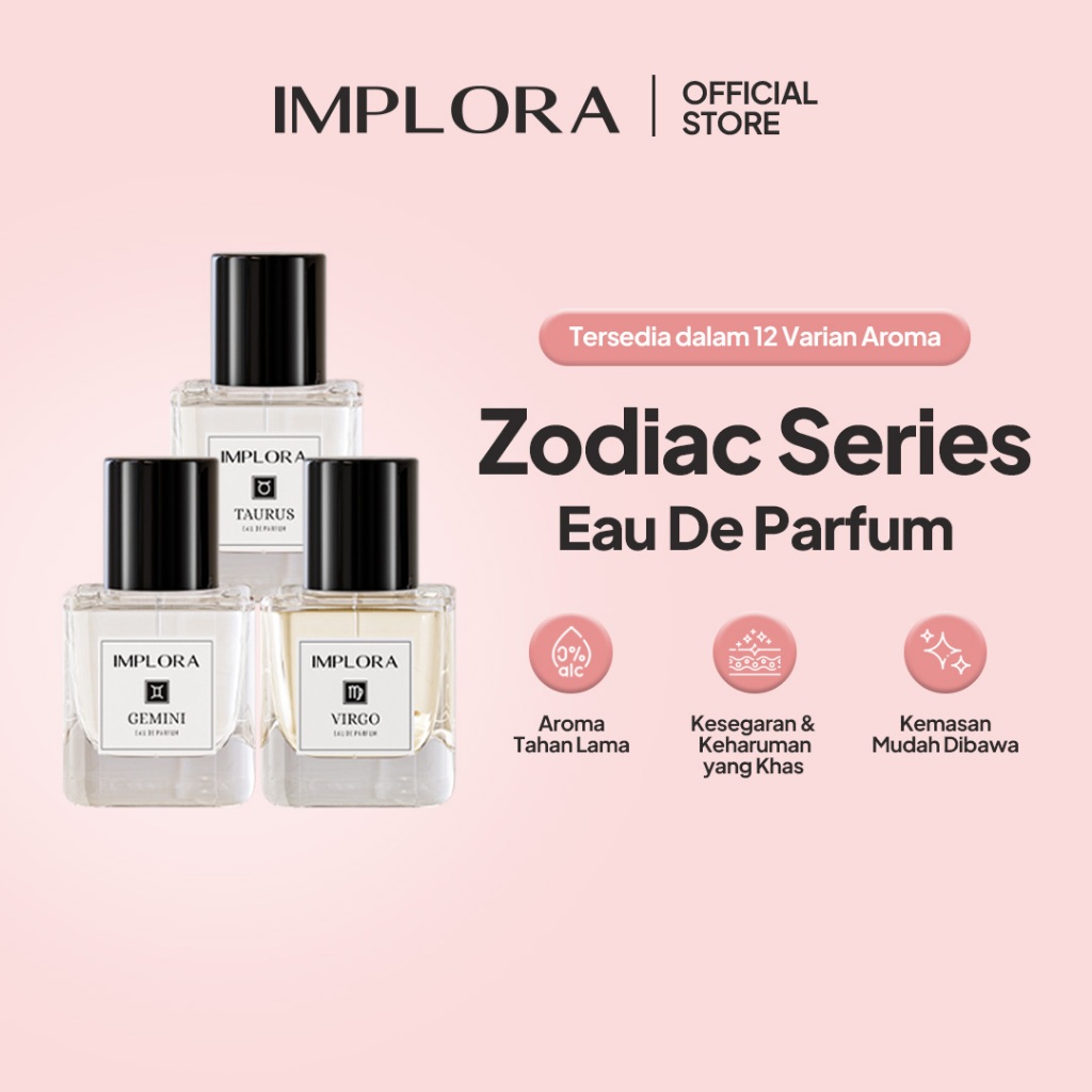 Implora Eau De Parfum Zodiac Series 30ml - Libra