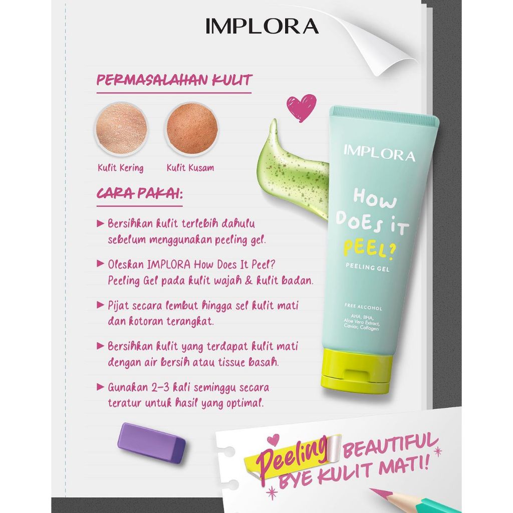 Implora How Does It Peel Peeling Gel 50gr