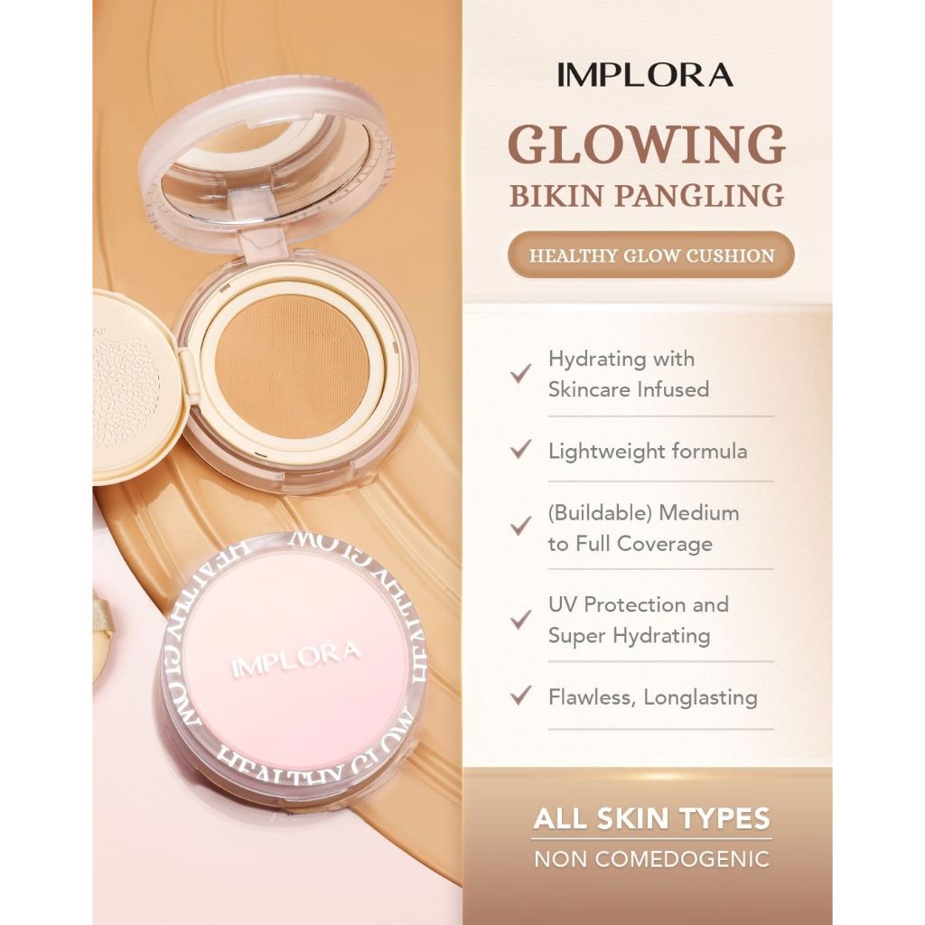 Implora Healthy Glow Cushion FULL SIZE - 05 Warm Beige