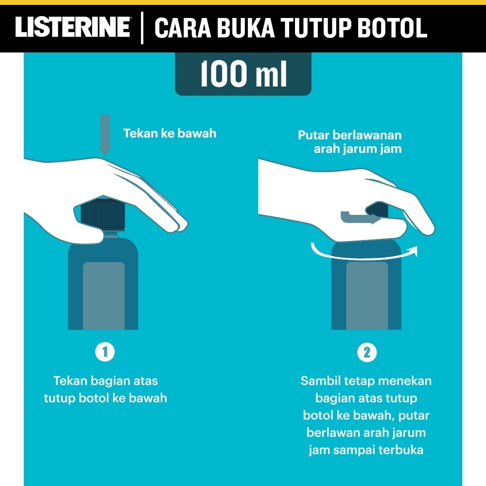 Listerine Antiseptic Mouthwash - Coolmint 100ml