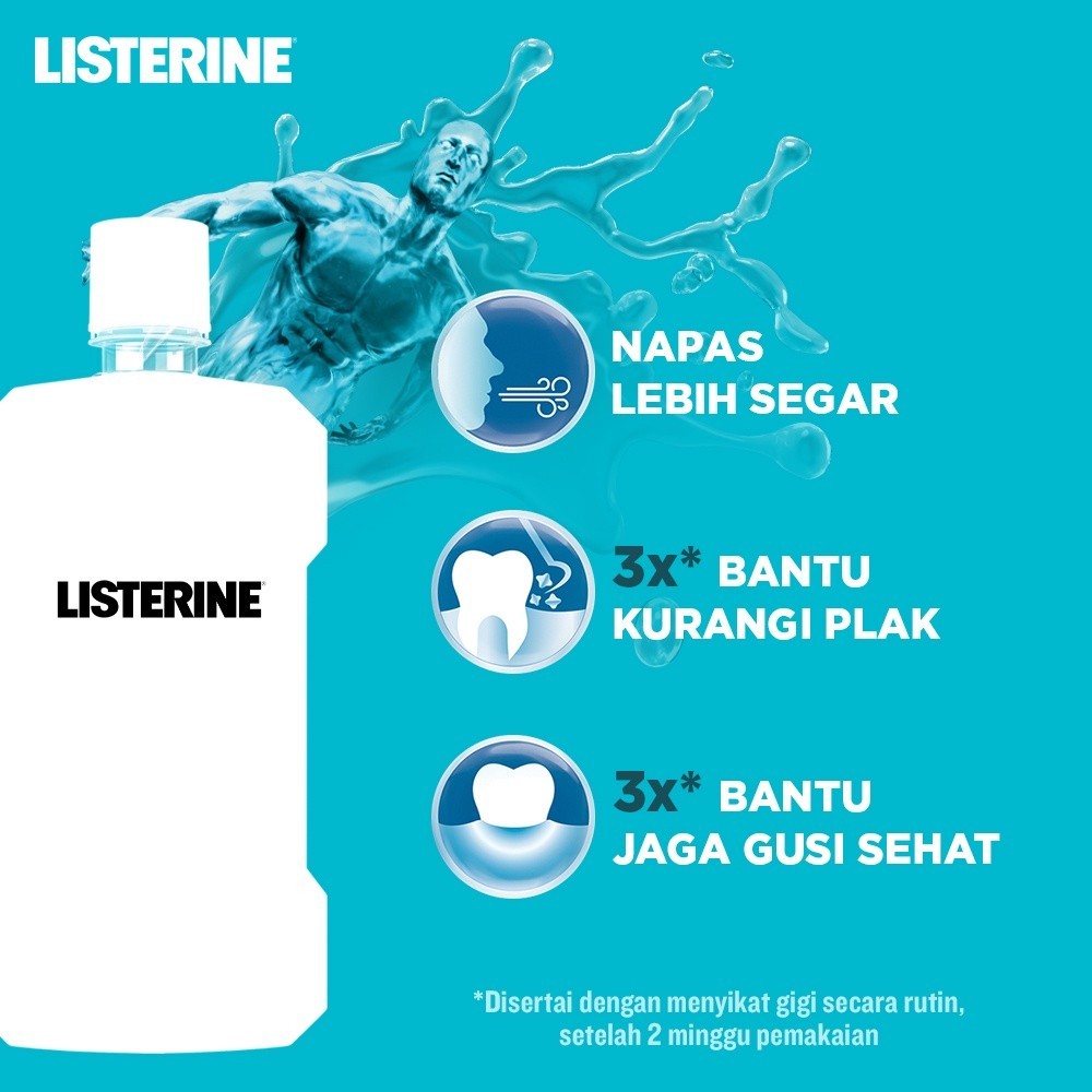 Listerine Antiseptic Mouthwash - Coolmint 250ml