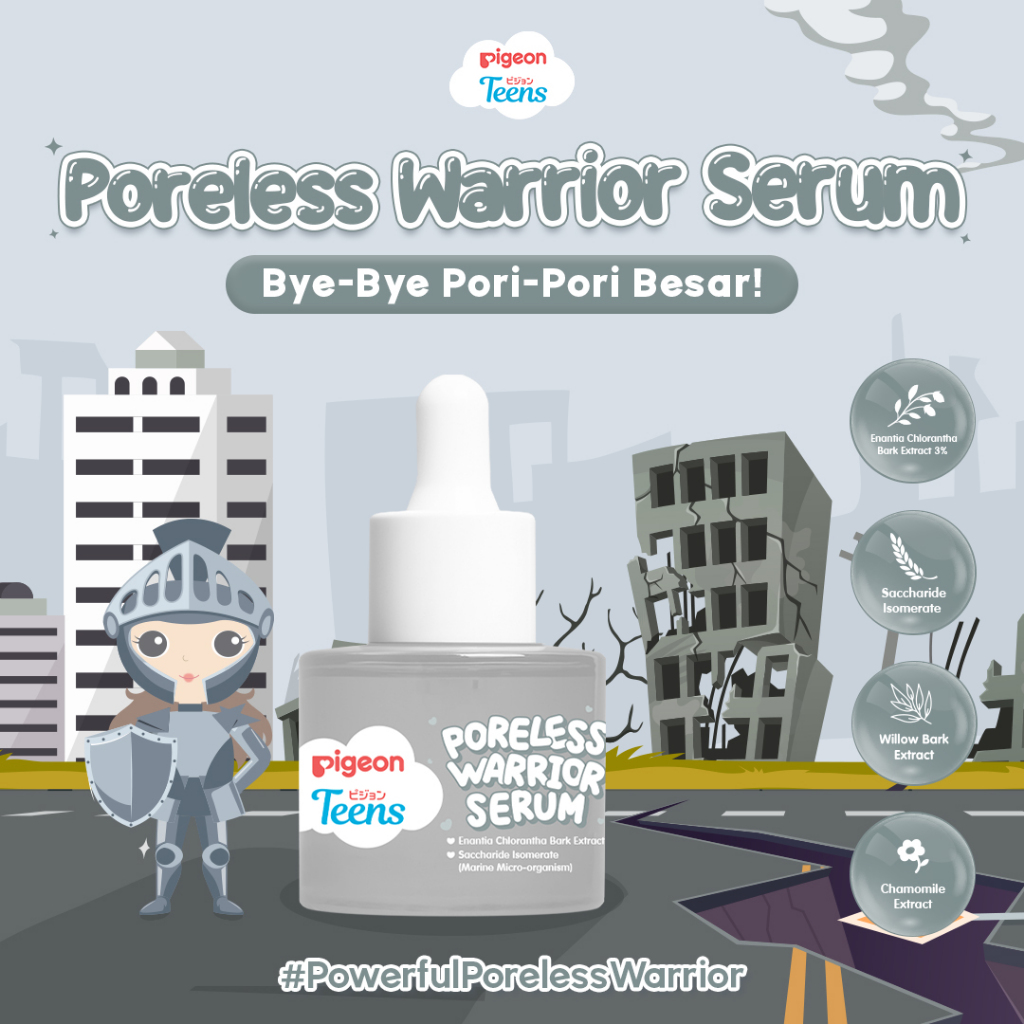 Pigeon Teens Serum 20ml - Poreless Warrior