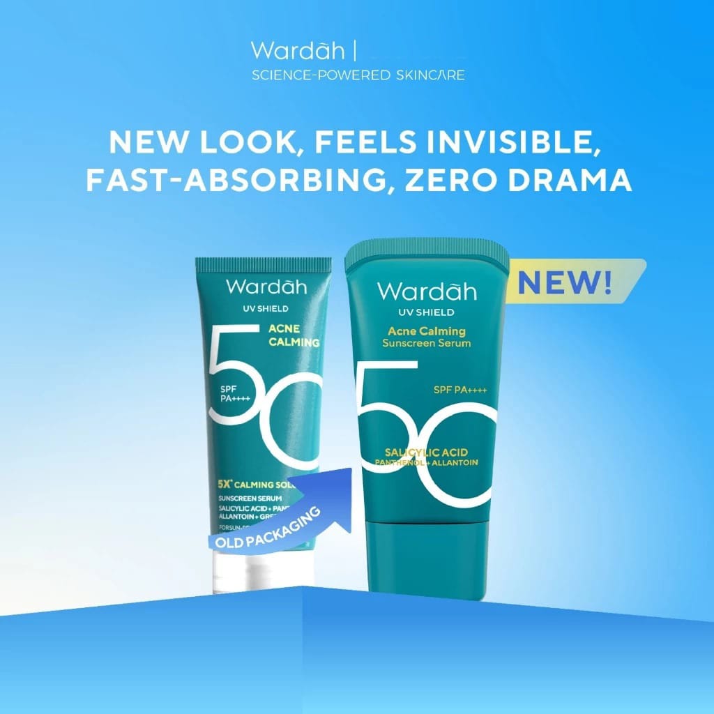 Wardah UV Shield Acne Calming Sunscreen Serum SPF50 PA++++ 25ml