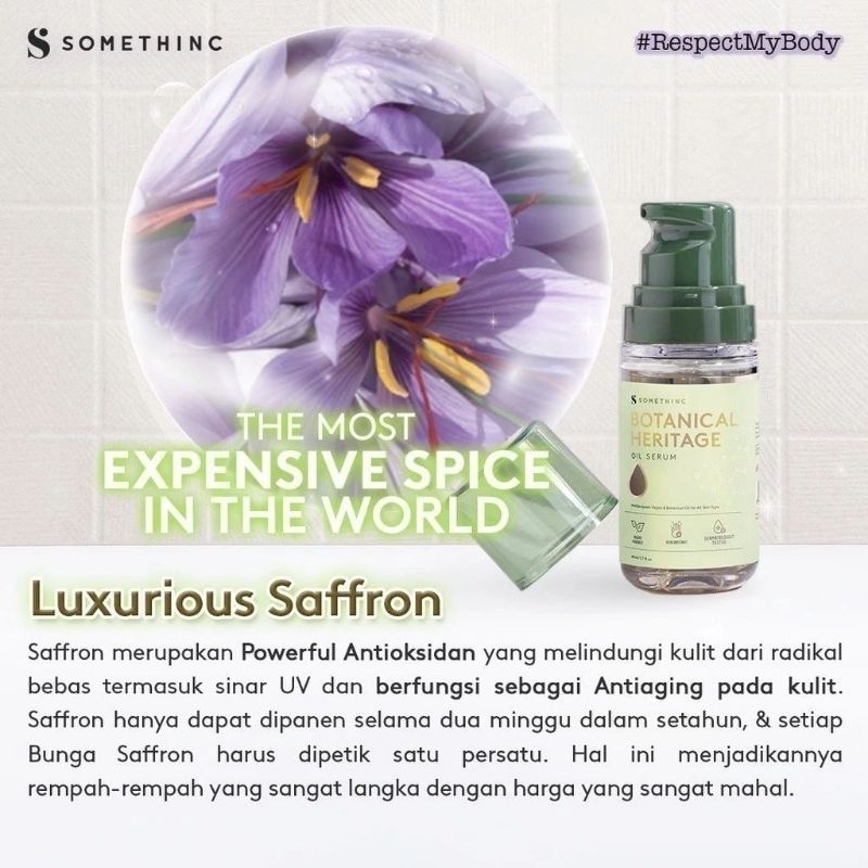 Somethinc Botanical Heritage Oil Serum 40ml *