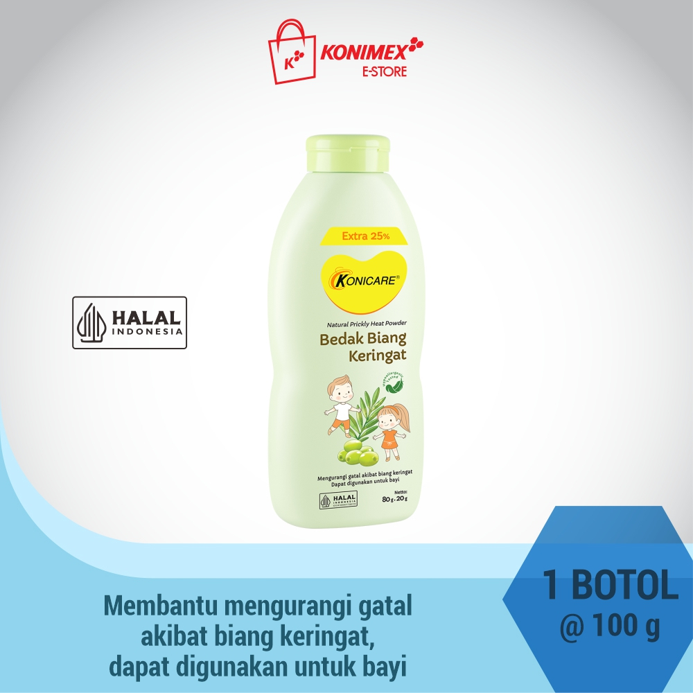 Konicare Bedak Biang Keringat 100gr (80+20)