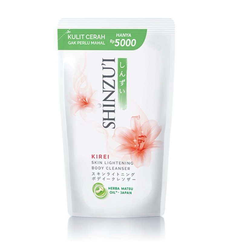 Shinzui Sabun Cair REFILL 85ml Kirei (Body Cleanser)