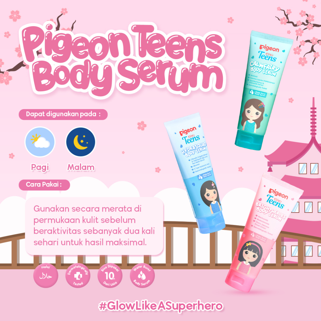 Pigeon Teens Body Serum 100ml - Bright Heroes