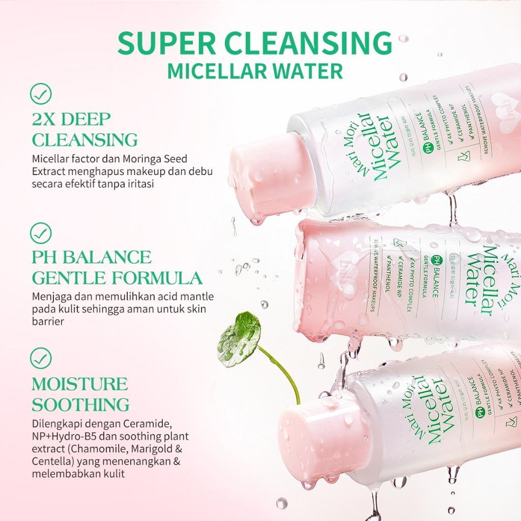 BNB Barenbliss Mari Mori Micellar Water 50ml *