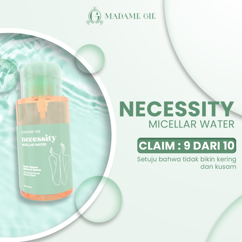 Madame Gie Necessity Micellar Water 300ml