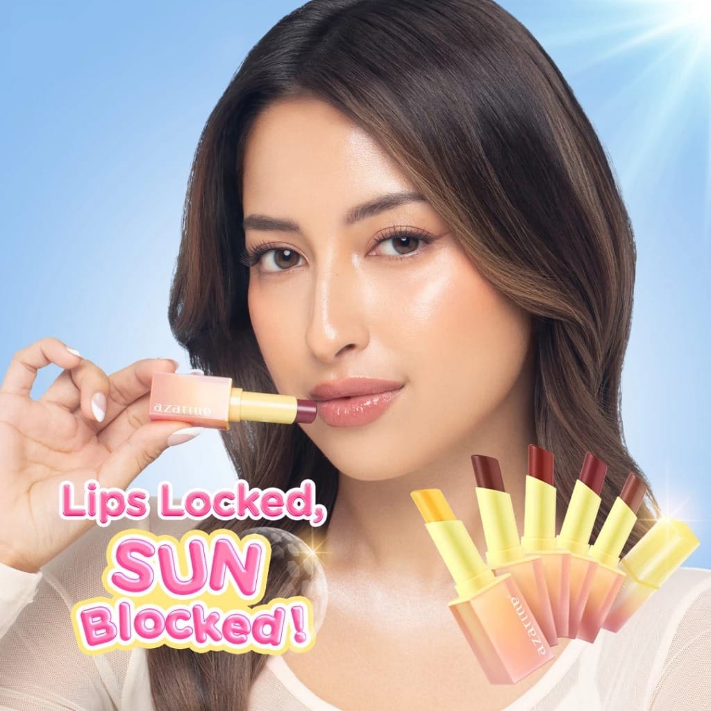 Azarine Glowkiss Sunscreen Lip Balm SPF35 PA+++ 3gr - 03 Nectar Glow