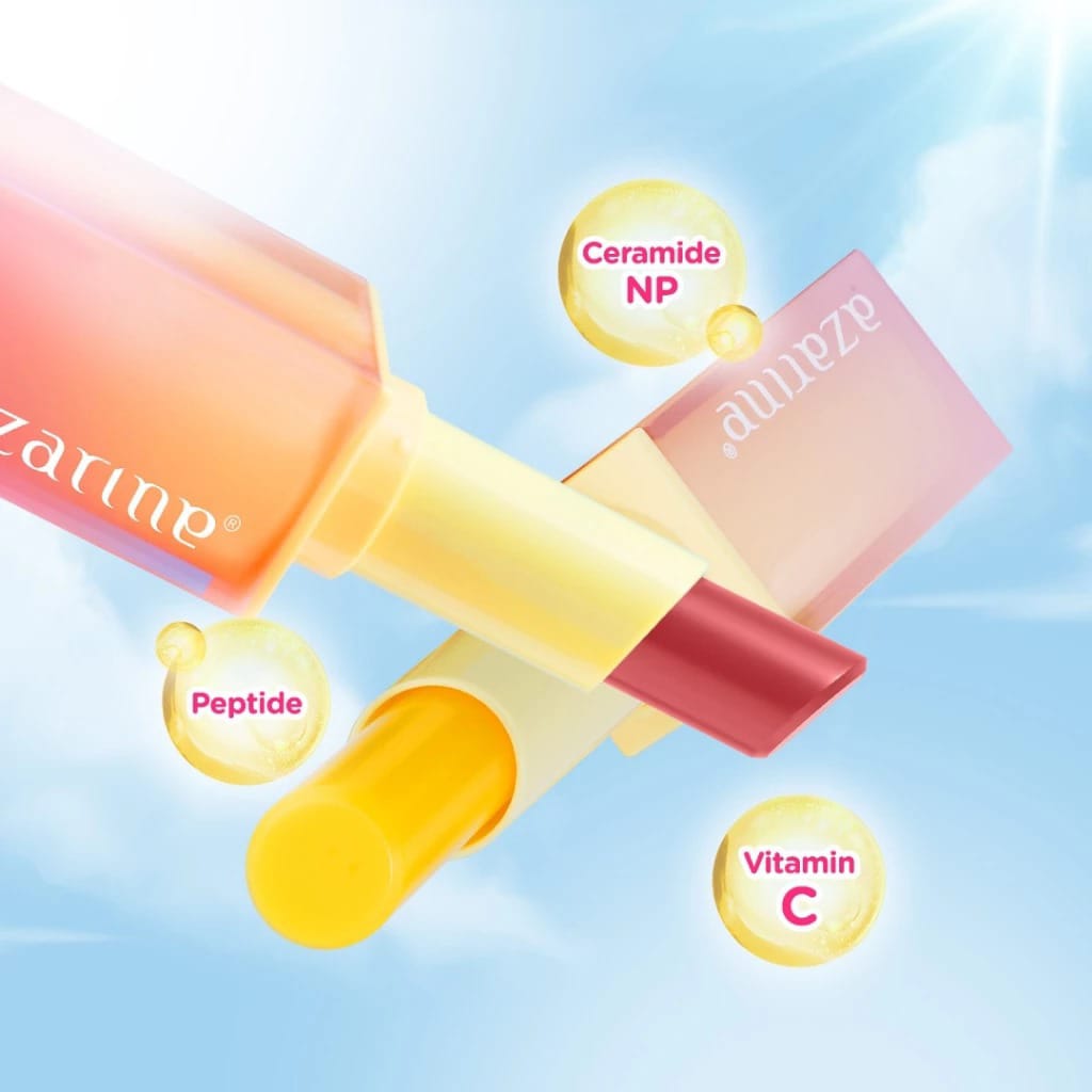 Azarine Glowkiss Sunscreen Lip Balm SPF35 PA+++ 3gr - 03 Nectar Glow