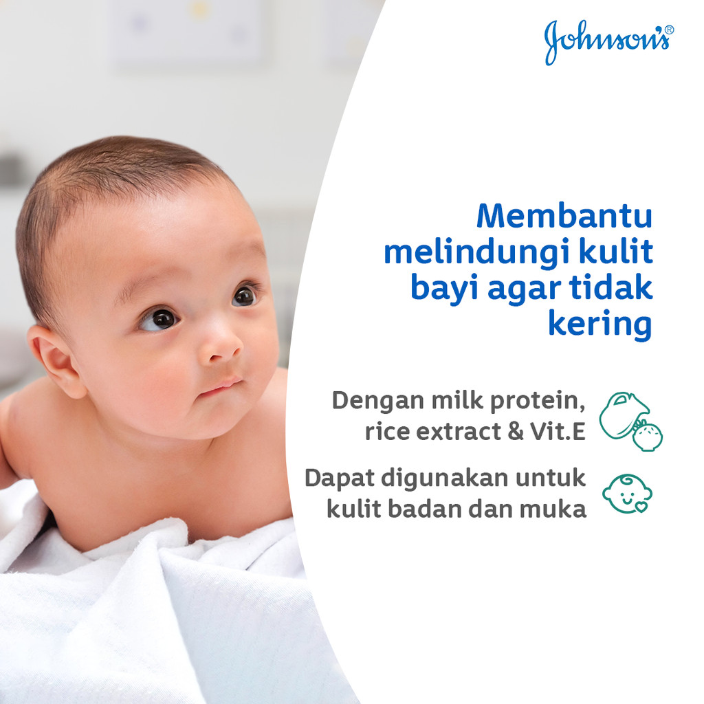Johnsons Baby Cream Milk Rice 50gr