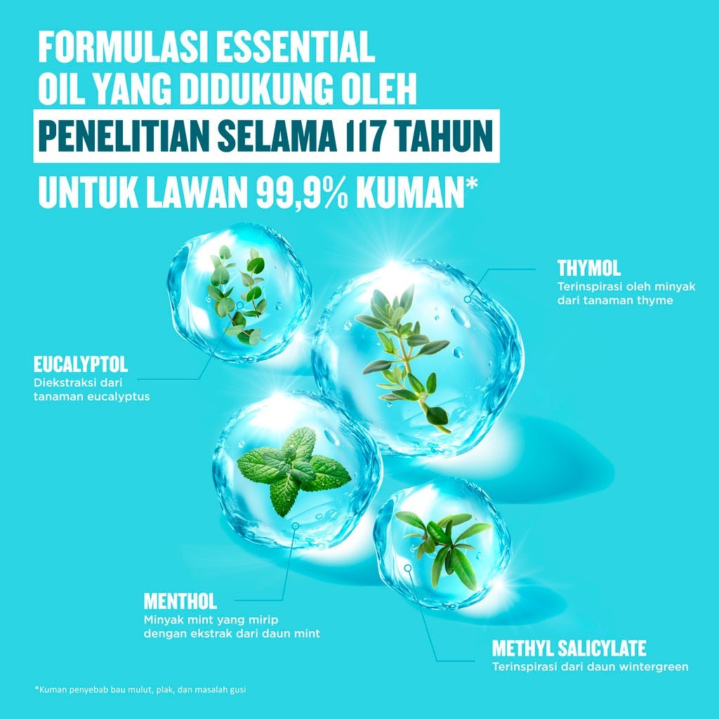 Listerine Antiseptic Mouthwash - Coolmint 500ml
