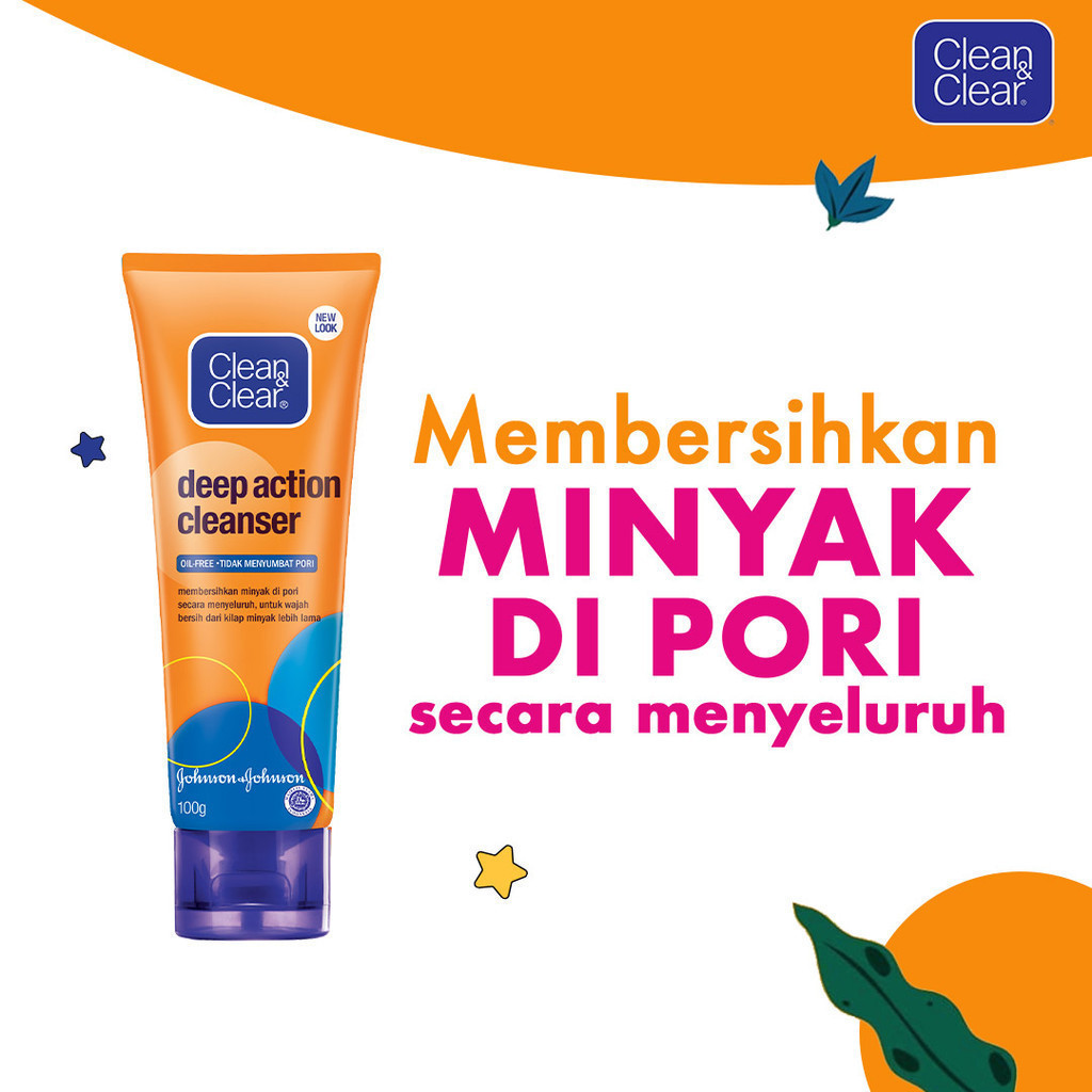 Clean & Clear Cleanser - Deep Action 100gr