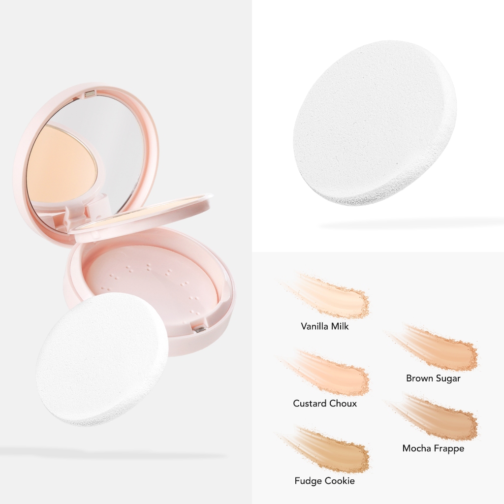 Sea Makeup Acne Cover & Smooth Two Way Cake 9gr - Vanilla Milk