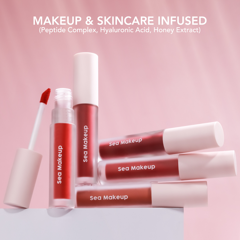 Sea Makeup Slick Cover Jelly Tint 3,2ml - Peach Strudel