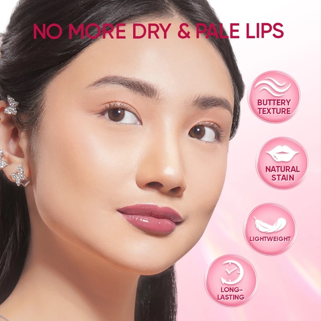 Sea Makeup Gleam Luster Tinted Lip Balm 4.5gr - Aurora