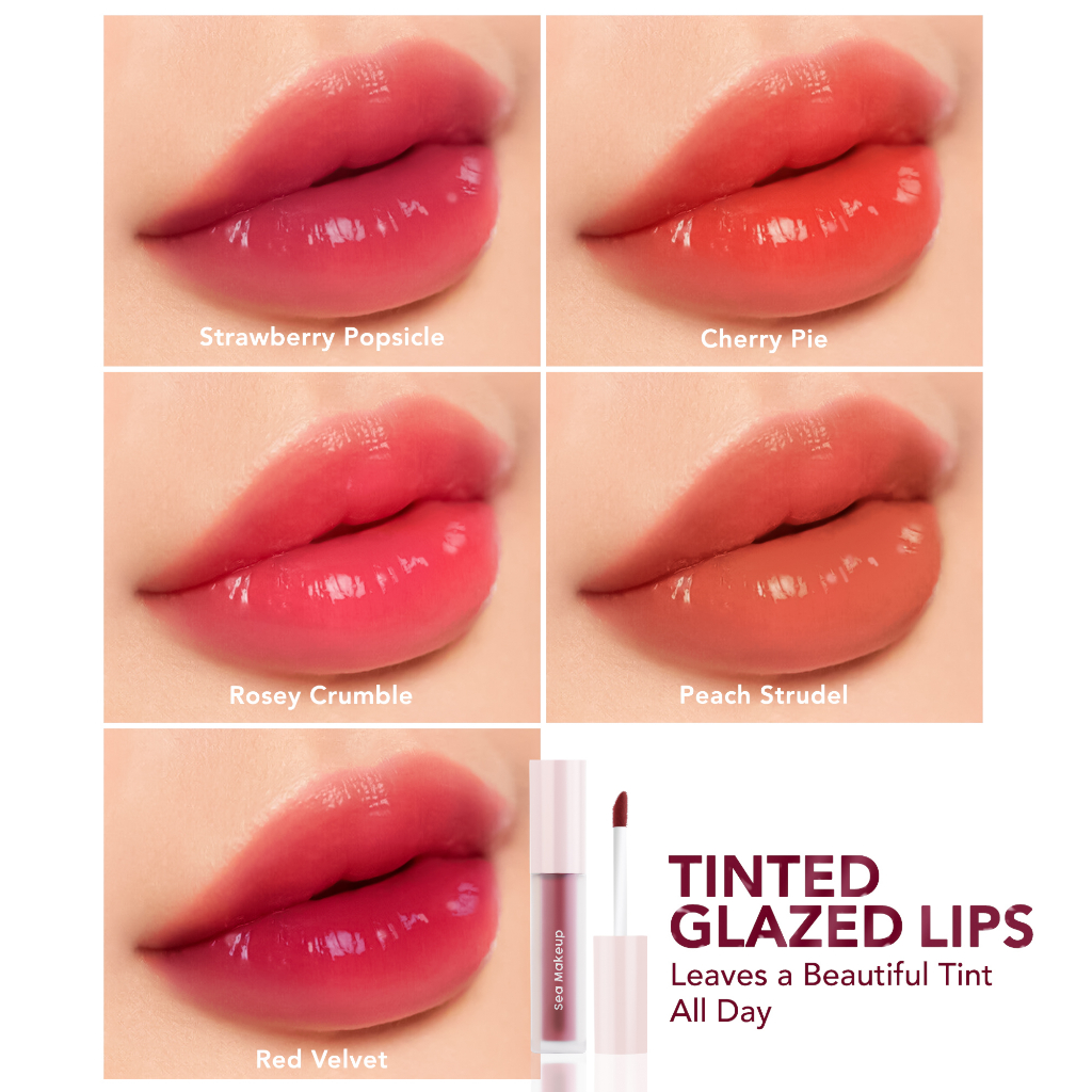 Sea Makeup Slick Cover Jelly Tint 3,2ml - Strawberry Popsicle