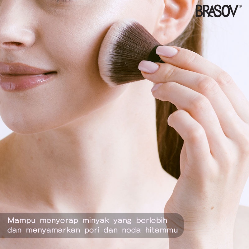 Brasov Complexion Booster Two Way Cake SPF21++ 8,5gr - 01 Honey